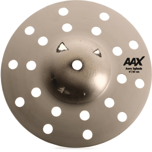 Sabian 8 inch AAX Aero Splash Cymbal - Brilliant Finish