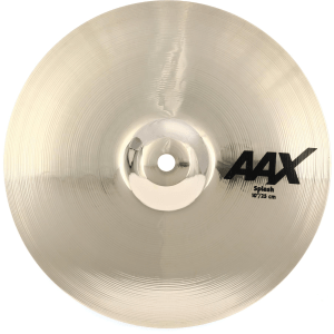 Sabian 10-inch AAX Splash Cymbal - Brilliant Finish