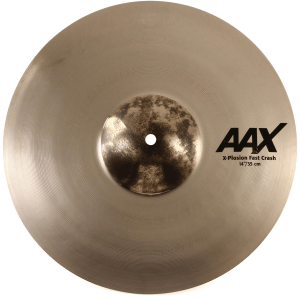 Sabian 14 inch AAX X-Plosion Fast Crash Cymbal - Brilliant Finish