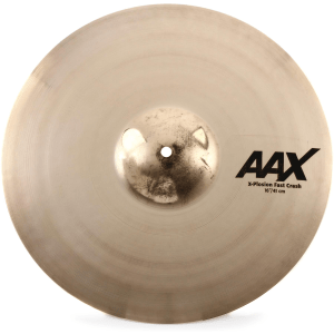 Sabian 16 inch AAX X-Plosion Fast Crash Cymbal - Brilliant Finish