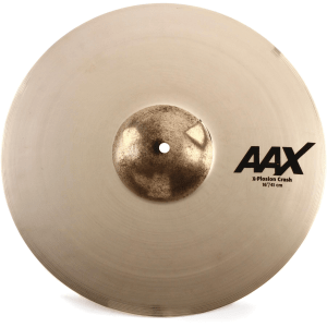 Sabian 16 inch AAX X-Plosion Crash Cymbal - Brilliant Finish