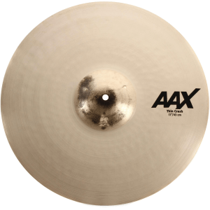 Sabian 17 inch AAX Thin Crash Cymbal - Brilliant Finish
