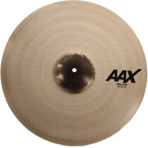 Sabian 18 inch AAX Thin Crash Cymbal - Brilliant Finish