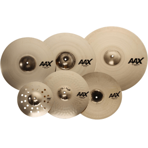 Sabian AAX Praise and Worship Cymbal Set - 14/16/18/21-inch - with Free 10-inch Splash