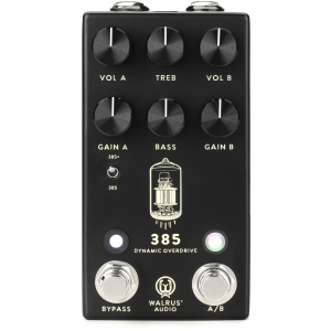 Walrus Audio 385 Overdrive MkII Effects Pedal - Black