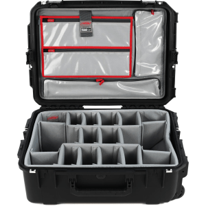 SKB 3i-2215-8 Utility Case with Think Tank Designed Dividers and Lid Organizer