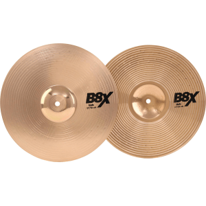 Sabian B8X Hi-hat Cymbals - 13-inch