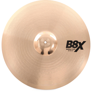 Sabian 18 inch B8X Medium Crash Cymbal