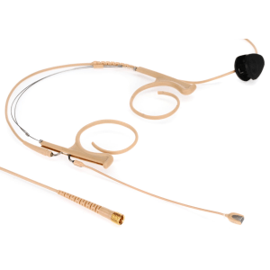 DPA 4188 CORE Slim Directional Flex Headset Microphone with MicroDot Connector - Medium Length, Beige