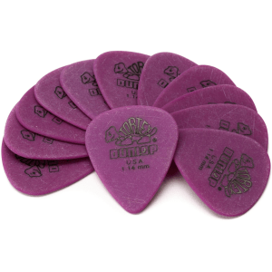 Dunlop Tortex Standard Guitar Picks - 1.14mm Purple (12-pack)