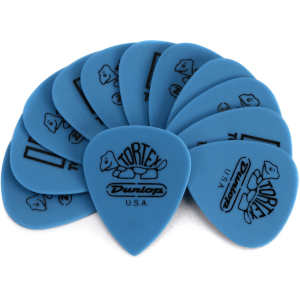 Dunlop Tortex TIII Guitar Picks - 1.00mm Blue (12-pack)
