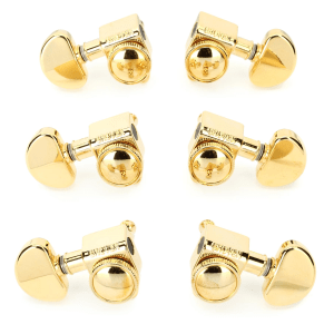 Grover 502G Roto-Grip Locking Rotomatic Tuners - 3+3 Gold