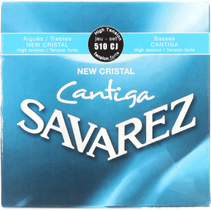 Savarez S.A. 510CJ New Cristal Cantiga Classical Guitar Strings - High Tension