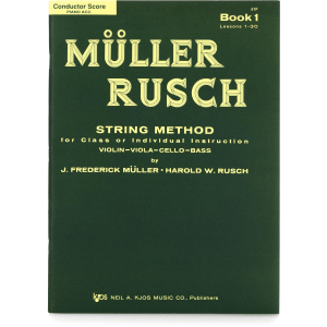 Kjos Muller-Rusch String Method: Book 1 - Conductor/Piano Accompaniment