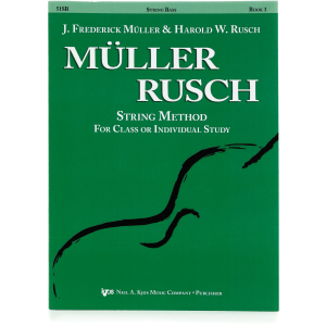Kjos Muller-Rusch String Method: Book 1 - Double Bass