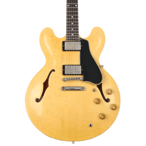 Gibson Custom 1959 ES-335 Reissue Semi-hollow Electric Guitar - Murphy Lab Ultra Heavy Aged Vintage Natural