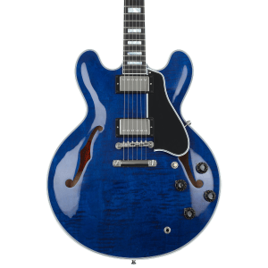 Gibson Custom 1959 ES-355 Custom Figured Top Semi-hollowbody Electric Guitar - Viper Blue Gloss, Sweetwater Exclusive