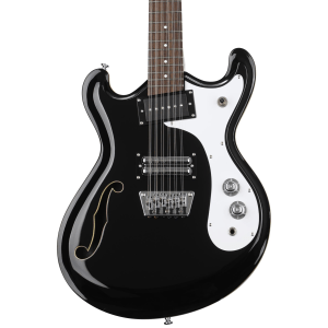 Danelectro 66-12, 12-string Electric Guitar - Limo Black