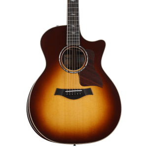 Taylor 814ce Acoustic-electric Guitar - V-Class Bracing and Radiused Armrest - Tobacco Sunburst