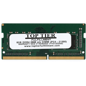 Top Tier PC4-21300 SO-DIMM - 8GB DDR4 2666MHz