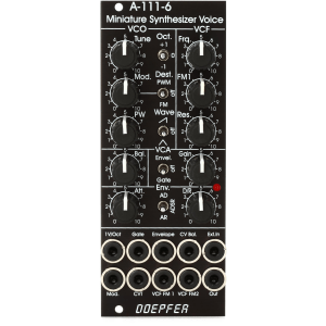 Doepfer A-111-6 Miniature Synthesizer Slim Line Eurorack Module - Vintage Edition