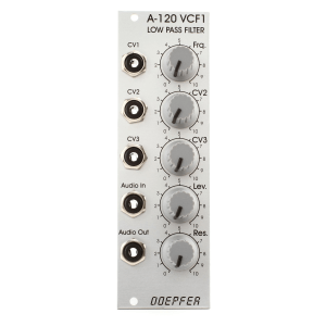 Doepfer A-120 24dB Low Pass Filter Eurorack Module - Standard Edition