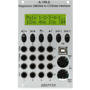 Doepfer A-190-5 Eurorack USB/Midi-to-CV/Gate Interface