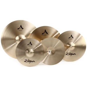 Zildjian A Sweet Ride Cymbal Set - 14/16/21-inch - with Free 18-inch Medium Thin Crash
