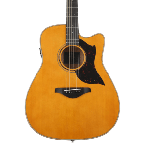 Yamaha A3M ARE Dreadnought Cutaway Acoustic-electric Guitar - Vintage Natural