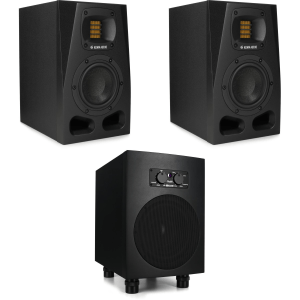 ADAM Audio A4V 4-inch Powered Studio Monitor Pair with Sub8 8.5-inch Powered Studio Subwoofer