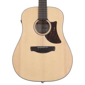 Ibanez AAD1012EOPN Advanced 12-string Acoustic-electric Guitar - Open Pore Natural