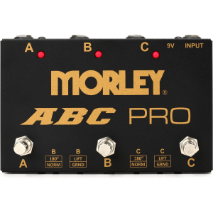 Morley ABC Pro 3-button Switcher/Combiner Pedal