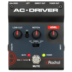 Radial AC Driver Acoustic Preamp Pedal