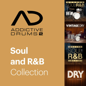 XLN Audio Addictive Drums 2: Soul & R&B Collection Expansion Pack