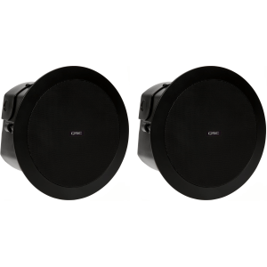 QSC AcousticDesign AD-C4T 4.5-inch 2-way Ceiling Speaker - Black