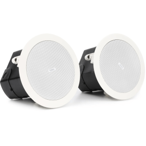 QSC AcousticDesign AD-C4T 4.5-inch 2-way Ceiling Speaker - White