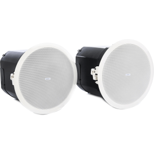 QSC AcousticDesign AD-C6T-HC 6.5-inch 2-way Ceiling Speaker - White