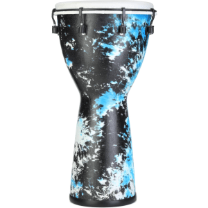 Meinl Percussion Alpine Series Djembe - Galactic Blue Tie Dye