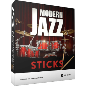 XLN Audio Modern Jazz Sticks ADpak Expansion for Addictive Drums 2