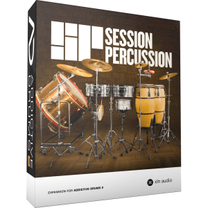 XLN Audio Session Percussion ADpak Expansion for Addictive Drums 2