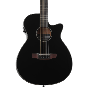 Ibanez AEG5012 12-string Acoustic-electric Guitar - Black