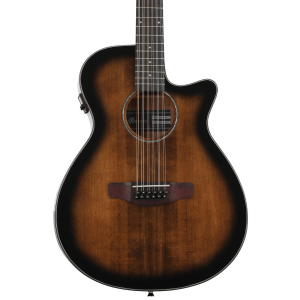 Ibanez AEG5012 Acoustic-electric Guitar - Dark Violin Sunburst