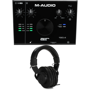 M-Audio AIR 192|4 USB Audio Interface and Headphones