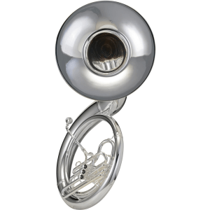 Adams MSP1S Sousaphone Silver-plated with Case
