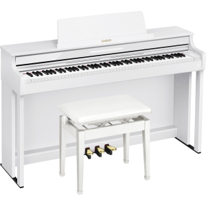 Casio AP-550 Celviano Digital Upright Piano - White