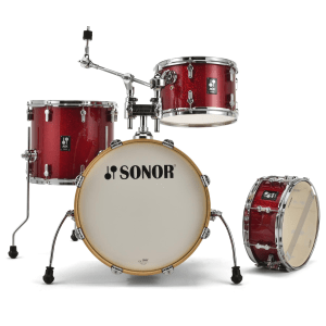 Sonor AQX Jazz 4-piece Shell Pack - Red Moon Sparkle