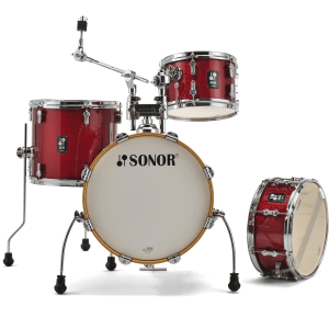 Sonor AQX Jungle 4-piece Shell Pack - Red Moon Sparkle