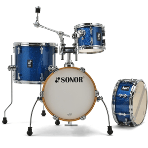 Sonor AQX Micro 4-piece Shell Pack - Blue Ocean Sparkle
