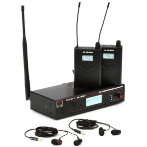 Galaxy Audio AS-1200-2D Wireless In-ear Monitor System - D Band