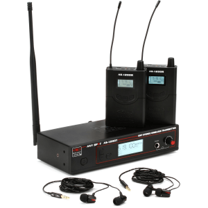 Galaxy Audio AS-1200-2N Wireless In-ear Monitor System - N Band